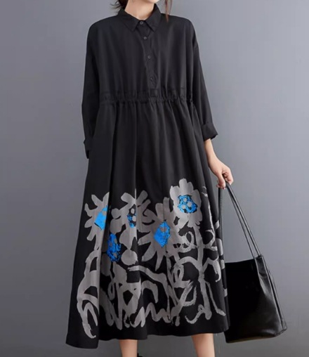 レディース ワンピース プルオーバー シャツワンピ ロング 長袖 襟付き ポロカラー フェミニン 大人可愛い カジュアル おしゃれ かっこいい レトロ ラフ ガーリー ルーズ 個性的 存在感 レディース ワンピース プルオーバー シャツワンピ ロング 長袖 襟付き ポロカラー フェミニン 大人可愛い カジュアル おしゃれ かっこいい レトロ ラフ ガーリー ルーズ 個性的 存在感