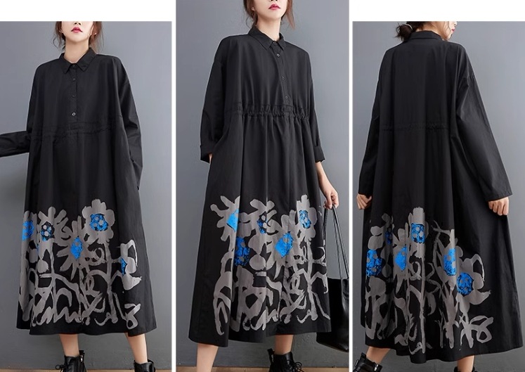 レディース ワンピース プルオーバー シャツワンピ ロング 長袖 襟付き ポロカラー フェミニン 大人可愛い カジュアル おしゃれ かっこいい レトロ ラフ ガーリー ルーズ 個性的 存在感 レディース ワンピース プルオーバー シャツワンピ ロング 長袖 襟付き ポロカラー フェミニン 大人可愛い カジュアル おしゃれ かっこいい レトロ ラフ ガーリー ルーズ 個性的 存在感