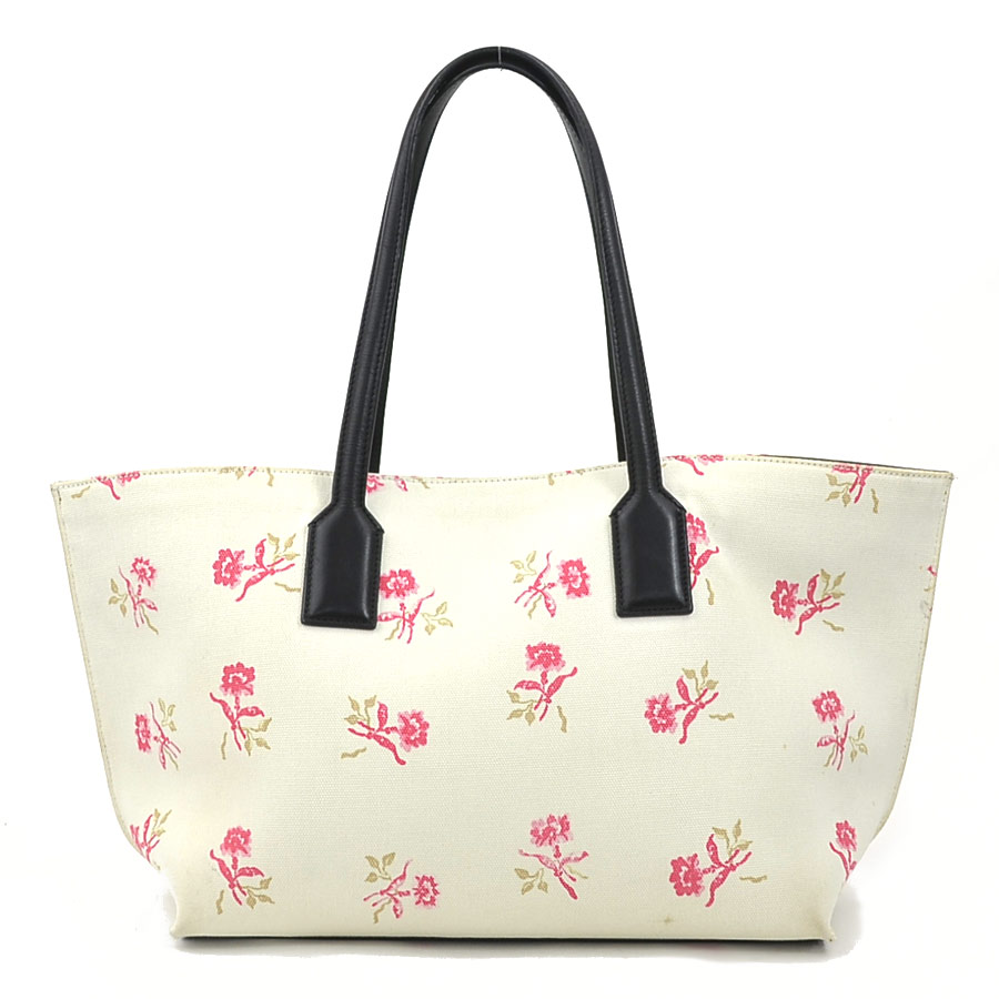 LOEWE ピンク キャンバス ショルダーバッグ ロエベ ゲート デュアル