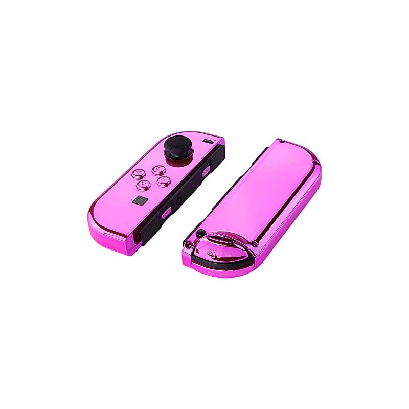 Switch用ジョイコンとOLEDモデル対応コントローラーハウジングケース【クロームピンク】 Switch用ジョイコンとOLEDモデル対応コントローラーハウジングケース【クロームピンク】