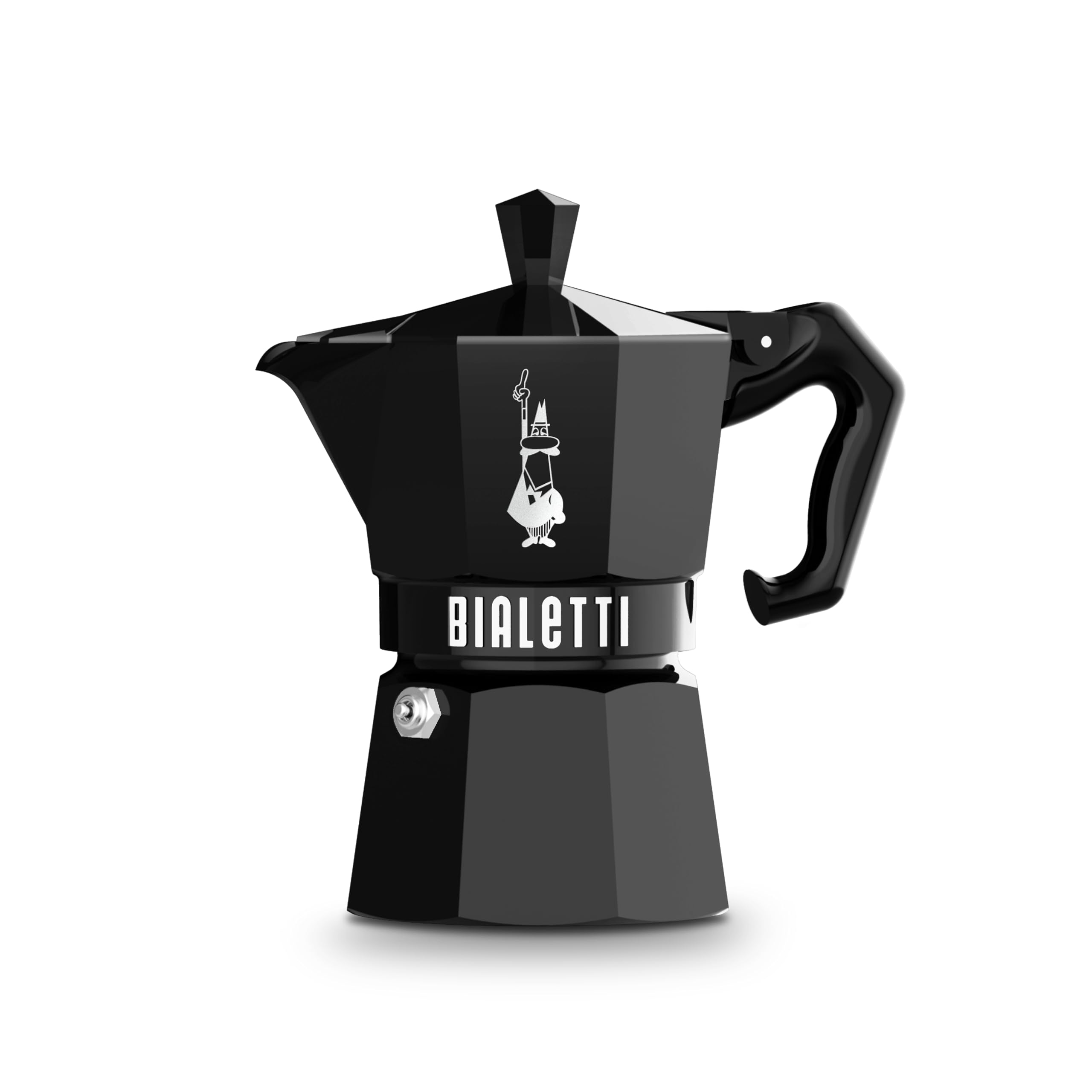 Bialetti (ビアレッティ) モカエクスクルーシブ ブラック 3カップ用 直火式 (コーヒーメーカー エスプレッソメーカー マキネッタ) Bialetti (ビアレッティ) モカエクスクルーシブ ブラック 3カップ用 直火式 (コーヒーメーカー エスプレッソメーカー マキネッタ)