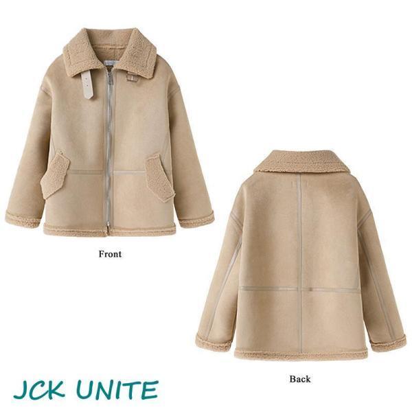 フライトジャケット レディース ボア コート フェイクムートン 裏起毛 カジュアル アウター ジャケット 秋冬 裏ボア スウェード スエード トレンド