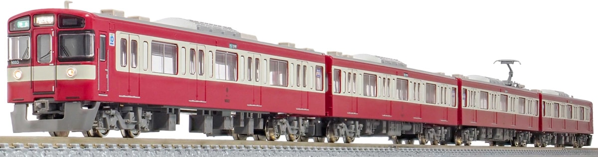 グリーンマックス (N) 50743 西武9000系 幸運の赤い電車（RED LUCKY TRAIN・ヘッドマーク無し） 基本4両編成セット(動力付き) GM 50743 セイブ9000 RED L