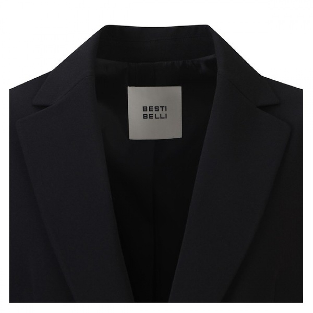 [ベスティベリ] ストレッチロールアップセットアップジャケット（BIJAB1108）