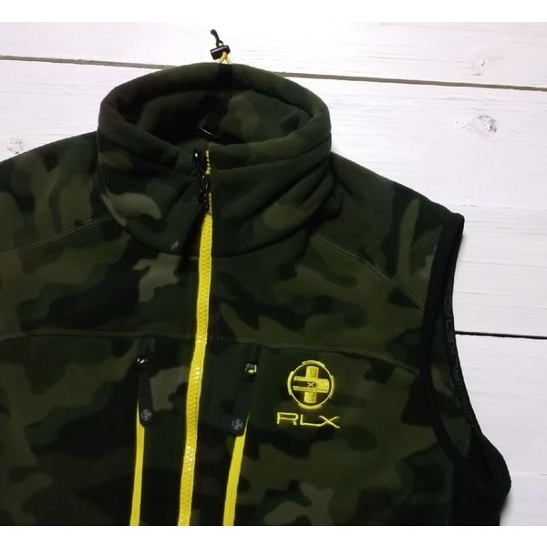 RLX フリースベスト 迷彩 カモフラージュ PR2-126 RLX フリースベスト 迷彩 カモフラージュ PR2-126