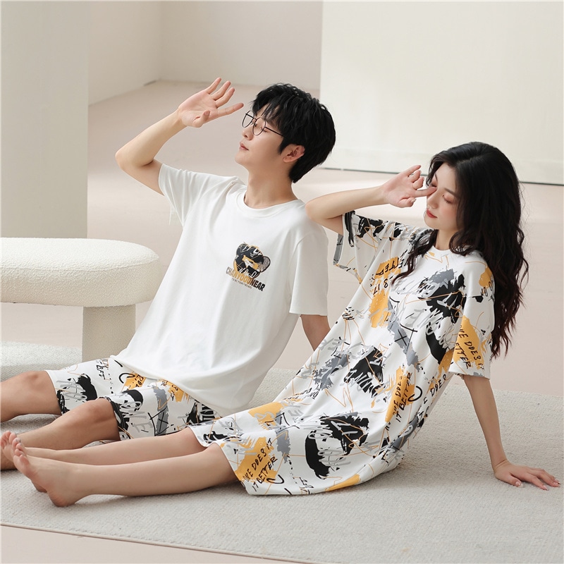 ペアルック 下着 ペアパジャマ なら部屋着 ばかりでなく近くの