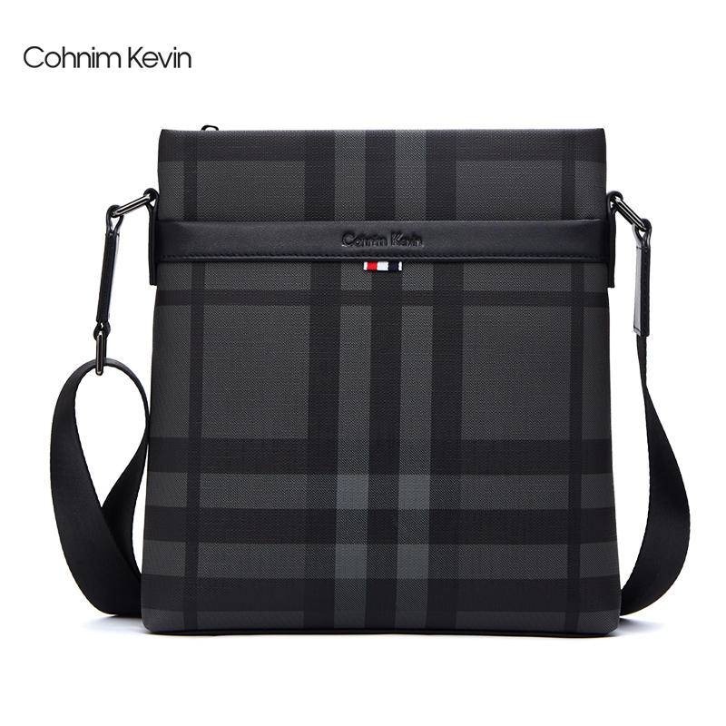 CohnimKevinメンズレザーショルダーメッセンジャーバッグ大容量ブリーフケース CohnimKevinメンズレザーショルダーメッセンジャーバッグ大容量ブリーフケース