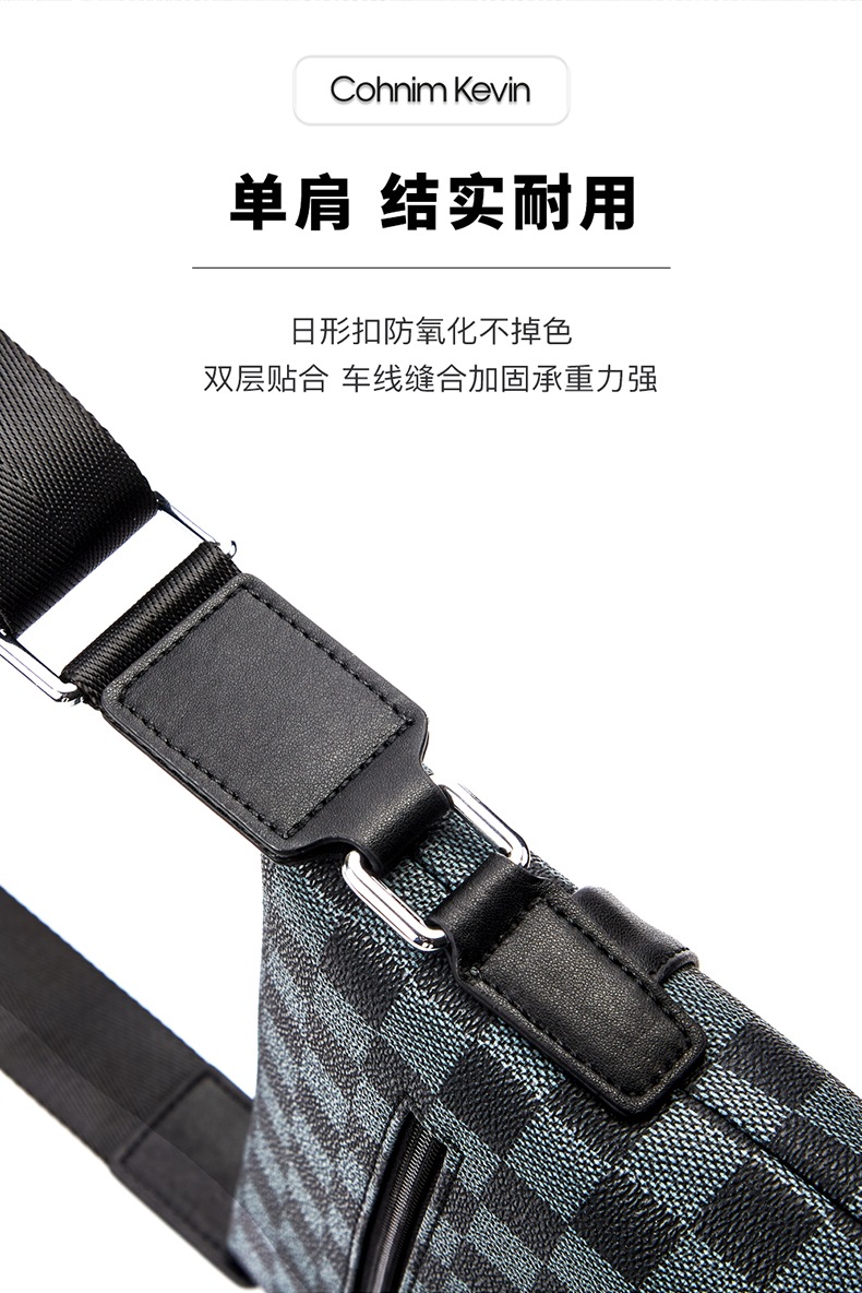 CohnimKevinメンズレザーショルダーメッセンジャーバッグ大容量ブリーフケース CohnimKevinメンズレザーショルダーメッセンジャーバッグ大容量ブリーフケース