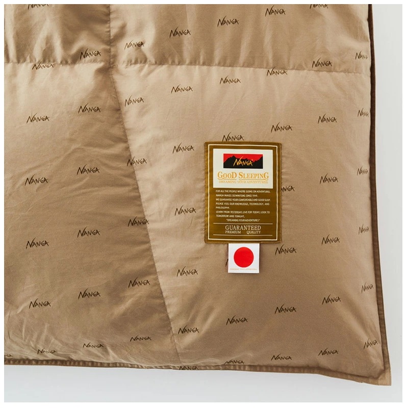 ナンガ 掛布団 羽毛布団 NANGA DOWN DUVET SINGLE DX TRAPEZOID ダウンデュべ シングル トラぺゾイド 羽毛