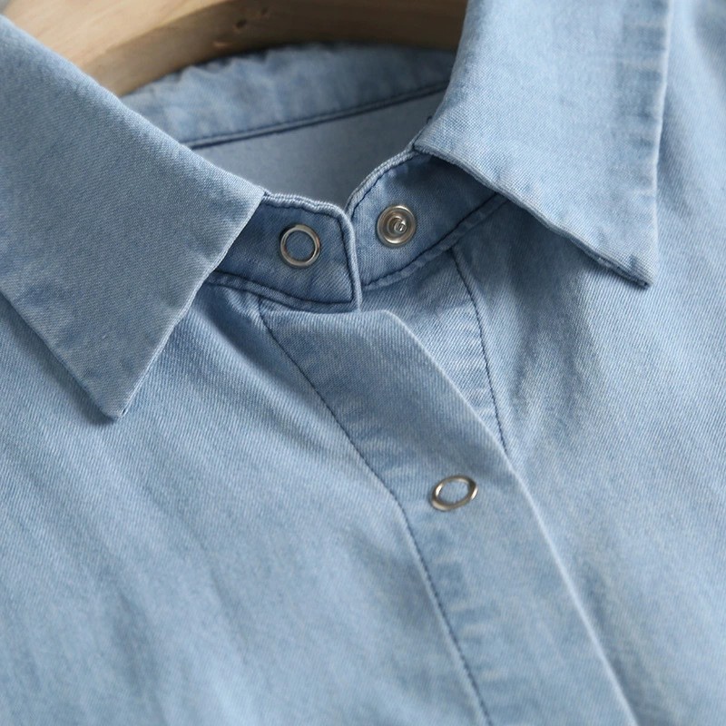 ブラウス シャツ デニム トップス シャツブラウス 半袖 レディース 無地 体型カバー 40代 薄手 ゆったり 前開け カーディガン デニムシャツ お洒落 チュニック ブラウス シャツ デニム トップス シャツブラウス 半袖 レディース 無地 体型カバー 40代 薄手 ゆったり 前開け カーディガン デニムシャツ お洒落 チュニック