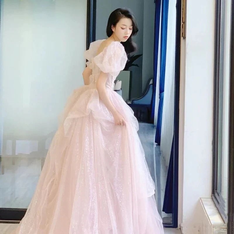 イブニングドレス スカート 女性 感 学生 美術受験 宴会気質 歳 成人式 ロング丈