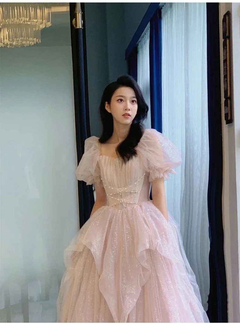 イブニングドレス スカート 女性 感 学生 美術受験 宴会気質 歳 成人式 ロング丈