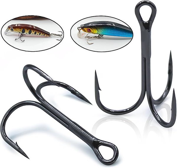 Qoo10] トレブルフック トリプルフック ニッケル