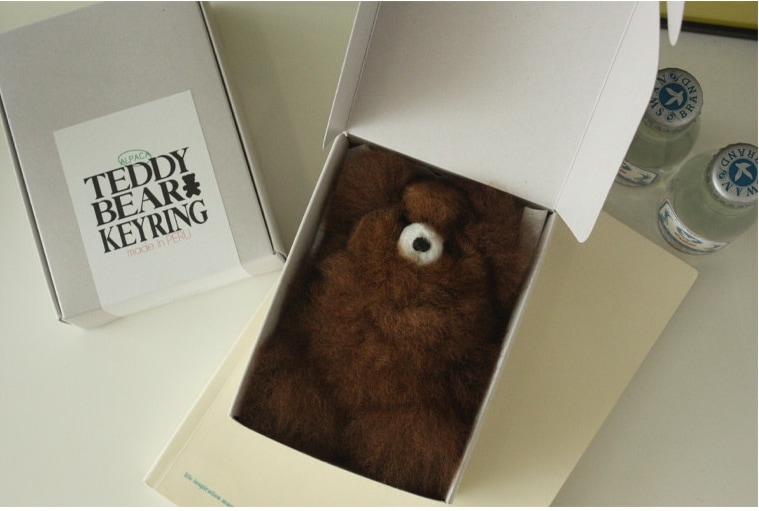 TXTボムギュ着用]特典付き/ Alpaca Teddy Bear Keyring