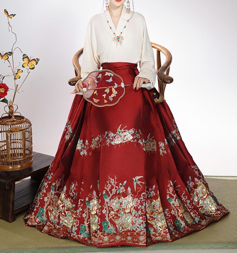 中華古代服 フレアスカート プリーツスカート 花柄ロングスカート 明制漢服 唐装 古典美人服 舞台衣装 ステージ衣装 中華服 チャイナ服 中華風 チャイナ風 華流衣装 チャイナドレス イベント 仮装 中華古代服 フレアスカート プリーツスカート 花柄ロングスカート 明制漢服 唐装 古典美人服 舞台衣装 ステージ衣装 中華服 チャイナ服 中華風 チャイナ風 華流衣装 チャイナドレス イベント 仮装