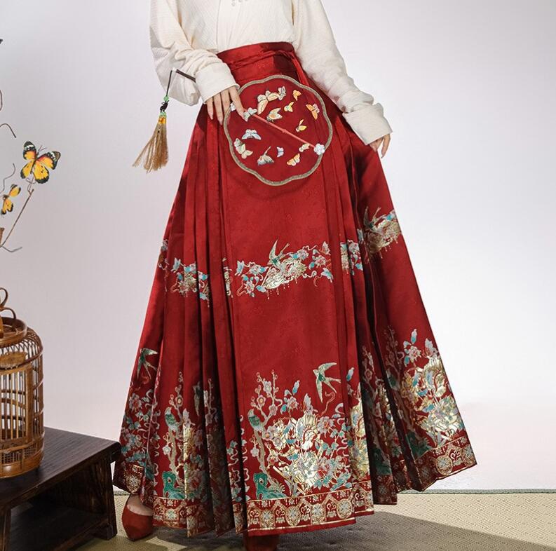 中華古代服 フレアスカート プリーツスカート 花柄ロングスカート 明制漢服 唐装 古典美人服 舞台衣装 ステージ衣装 中華服 チャイナ服 中華風 チャイナ風 華流衣装 チャイナドレス イベント 仮装 中華古代服 フレアスカート プリーツスカート 花柄ロングスカート 明制漢服 唐装 古典美人服 舞台衣装 ステージ衣装 中華服 チャイナ服 中華風 チャイナ風 華流衣装 チャイナドレス イベント 仮装