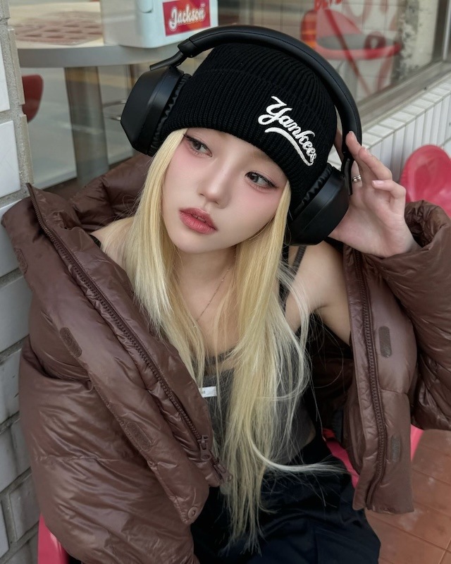 3ABNVM146 LeeJumyoung着用 正規品保証 関税負担なし 韓国限定販売 男女共用 バシチー カルシブ ミッド ビニー ニューヨーク メッツ