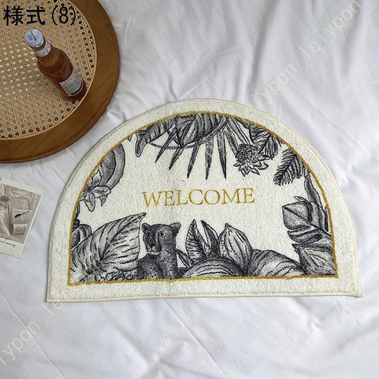 【20点セット】急速出荷浴室足ふきマット バスマット マット 玄関マット フックラグ 滑り止め 床暖房 ホットカーペット対応 アート 吸水 速乾 防臭 お風呂マット ふわふわ