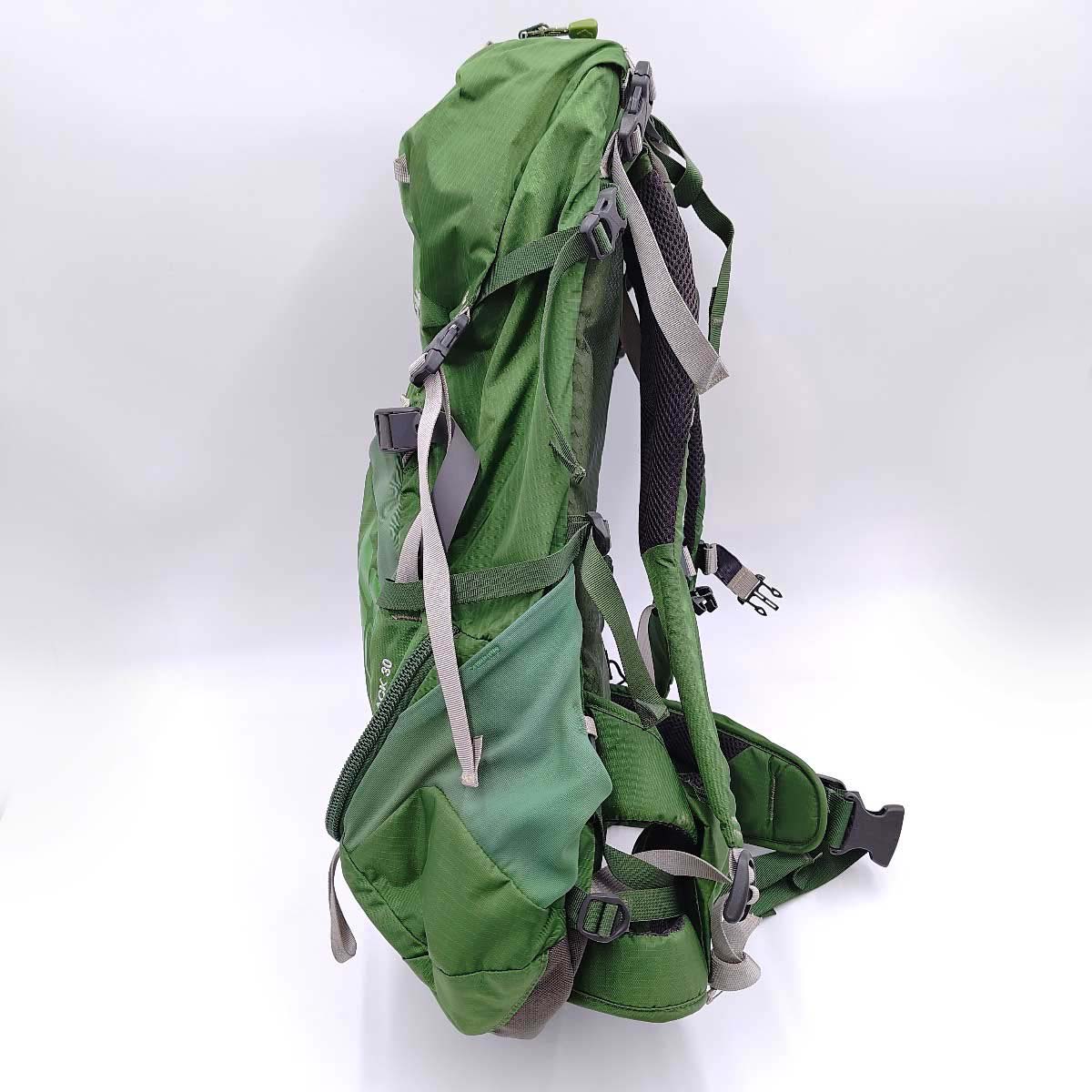 【中古】モンベル KITRA PACK キトラパック 30 バックパック グリーン ユニセックス mont-bell 登山 トレッキング