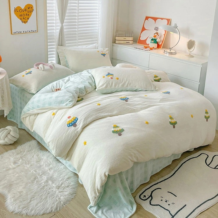 全6色 布団カバーセット 花柄 可愛い 女の子 男の子 冬 寝具カバーセット 4点セット ダブル イエロー 白 グリーン ピンク ブルー パープル ベッド用品 掛け布団カバー 敷きカバー プレゼント 全6色 布団カバーセット 花柄 可愛い 女の子 男の子 冬 寝具カバーセット 4点セット ダブル イエロー 白 グリーン ピンク ブルー パープル ベッド用品 掛け布団カバー 敷きカバー プレゼント