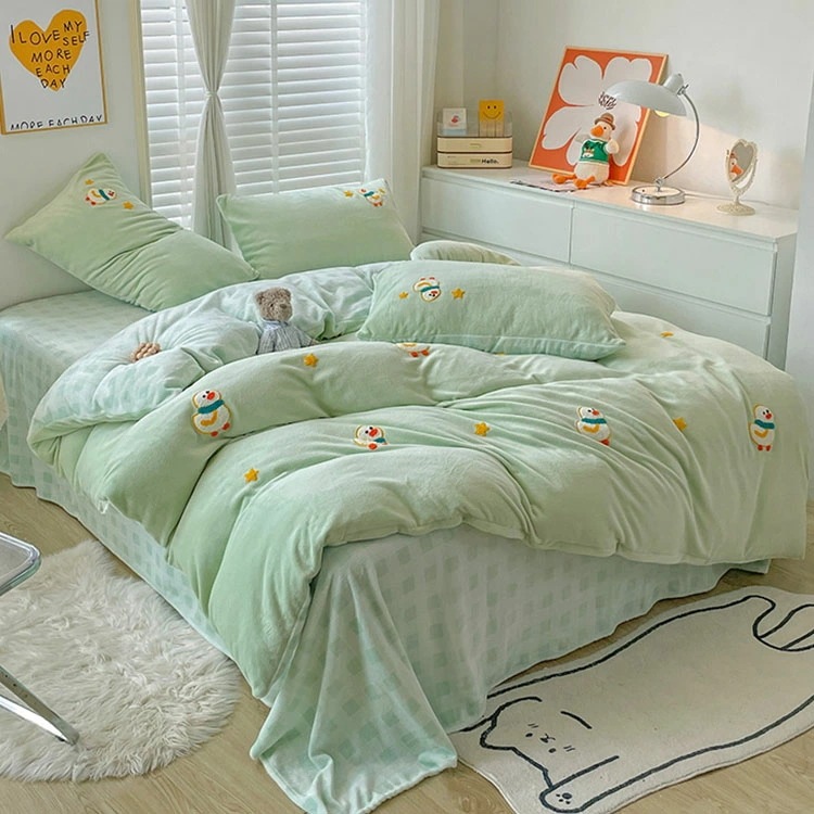 全6色 布団カバーセット 花柄 可愛い 女の子 男の子 冬 寝具カバーセット 4点セット ダブル イエロー 白 グリーン ピンク ブルー パープル ベッド用品 掛け布団カバー 敷きカバー プレゼント 全6色 布団カバーセット 花柄 可愛い 女の子 男の子 冬 寝具カバーセット 4点セット ダブル イエロー 白 グリーン ピンク ブルー パープル ベッド用品 掛け布団カバー 敷きカバー プレゼント