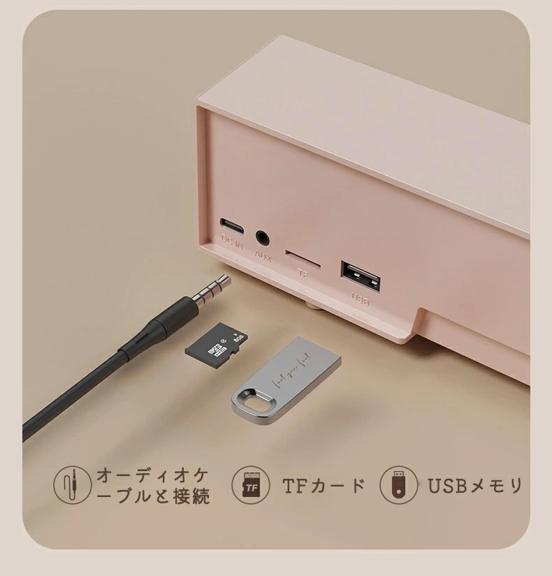 スピーカー bluetooth ブルートゥーススピーカー ステレオ 高音質 おしゃれ レトロ SD