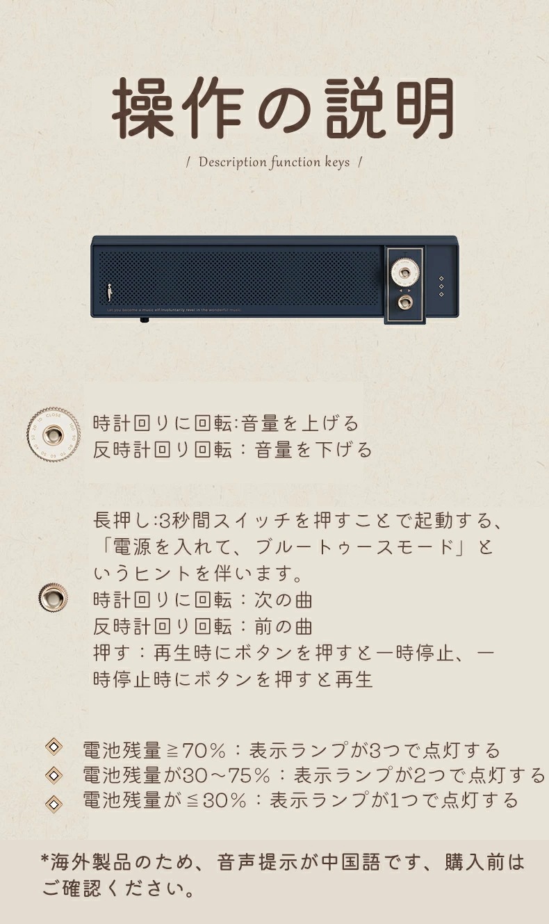 スピーカー bluetooth ブルートゥーススピーカー ステレオ 高音質 おしゃれ レトロ SD