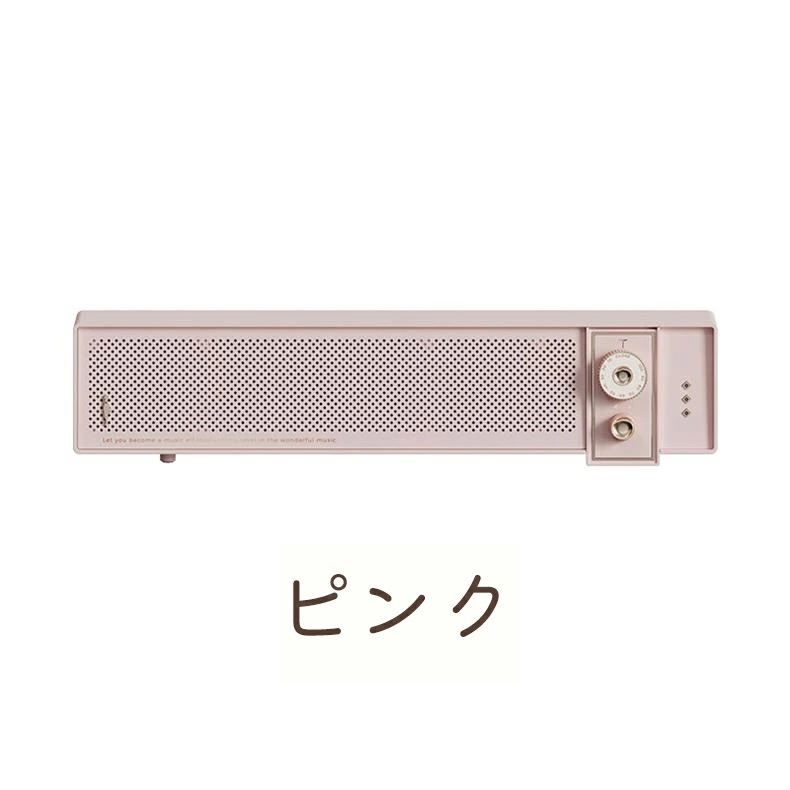 スピーカー bluetooth ブルートゥーススピーカー ステレオ 高音質 おしゃれ レトロ SD