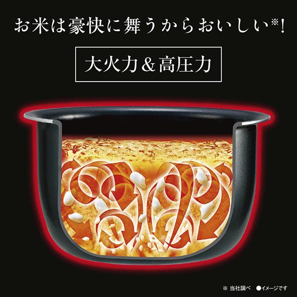 極め炊き NW-CA18-BA (ブラック) 圧力IH炊飯ジャー 鉄器コート黒まる厚釜 1升炊き 極め炊き NW-CA18-BA (ブラック) 圧力IH炊飯ジャー 鉄器コート黒まる厚釜 1升炊き