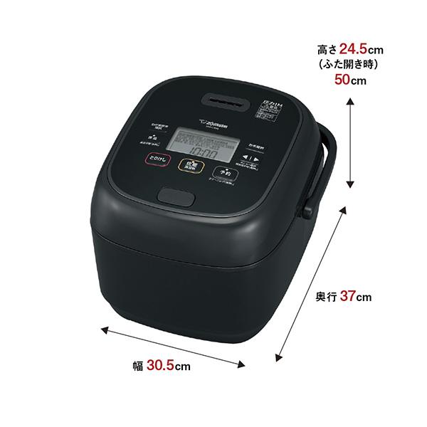 極め炊き NW-CA18-BA (ブラック) 圧力IH炊飯ジャー 鉄器コート黒まる厚釜 1升炊き 極め炊き NW-CA18-BA (ブラック) 圧力IH炊飯ジャー 鉄器コート黒まる厚釜 1升炊き