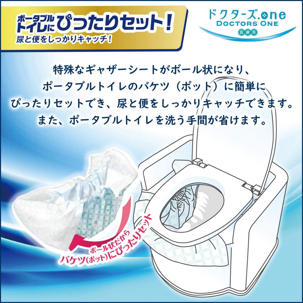 【まとめ買い】第一衛材 ドクターズ.one ポータブルトイレシート 30枚入×4セット(1ケース) DOP-010 介護 防災 排泄物処理 衛生 使い捨て 【まとめ買い】第一衛材 ドクターズ.one ポータブルトイレシート 30枚入×4セット(1ケース) DOP-010 介護 防災 排泄物処理 衛生 使い捨て