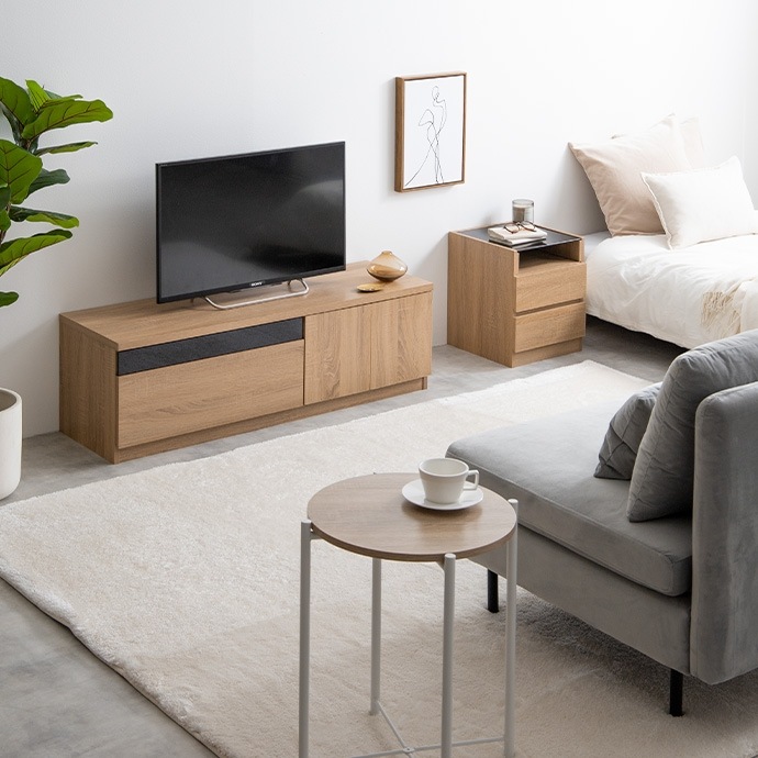 ブラックガラス天板 ナイトテーブル 幅35cm コンパクト 省スペース 引出し収納 ブラックガラス天板 ナイトテーブル 幅35cm コンパクト 省スペース 引出し収納