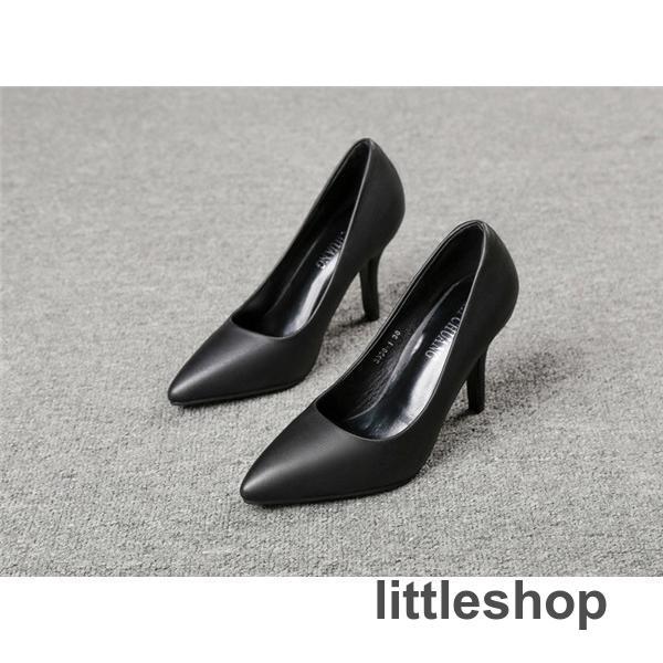 スタイルアップ！ヒールパンプス パンプス レディース ハイヒール 本革 牛革 ピンヒール 仕事 オフィス 6.5cm 5cm 8cm おしゃれ 黒 通勤 orange