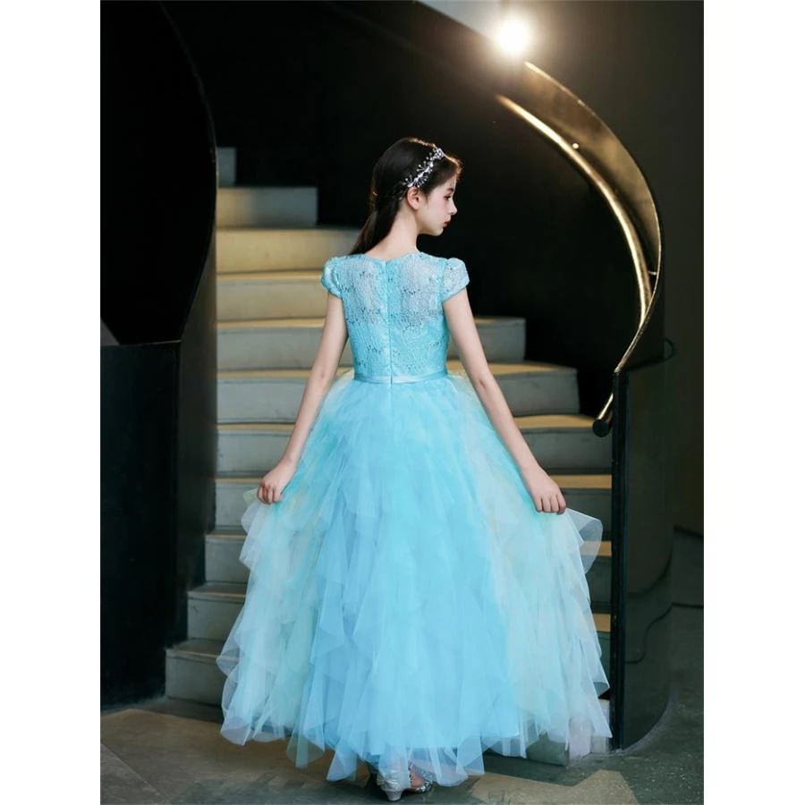 ドレス 発表会 結婚式 女の子 ピアノ発表会 120 130 140 150 160 170 フォーマル ワンピース コンクール 袖あり 半袖 ロング 子供 ロングドレス