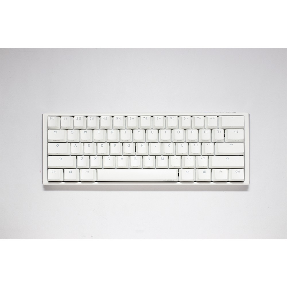 Ducky(ダッキー) One 3 Mini メカニカルキーボード 英語配列 60%サイズ Classic Pure White 有線 シルバー軸 ONE3CLASSICPWMINISV Ducky(ダッキー) One 3 Mini メカニカルキーボード 英語配列 60%サイズ Classic Pure White 有線 シルバー軸 ONE3CLASSICPWMINISV