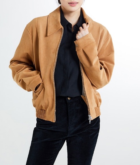 シンセティックレザー ブルゾン (4 COLORS) シンセティックレザー ブルゾン (4 COLORS)