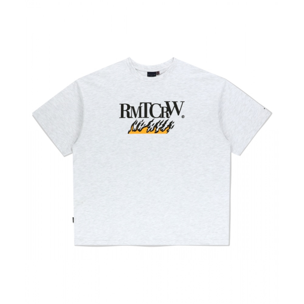 ロマンティッククラウンブレイズリルタイガー Tシャツ_ライトグレー mdprevattcaulkingandwaterproofing.com