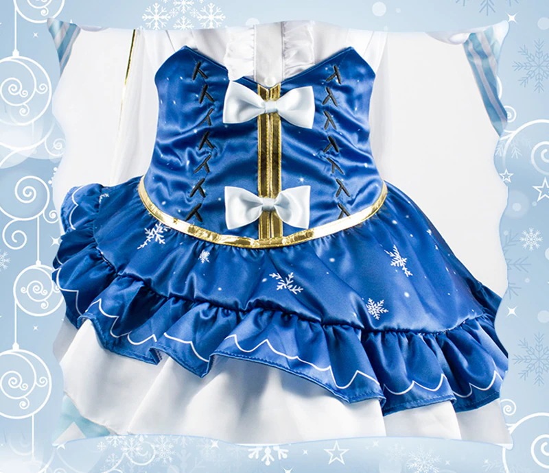 VOCALOID風 雪ミク 初音ミク 雪のプリンセス コスプレ衣装 コスチューム イベント仮装
