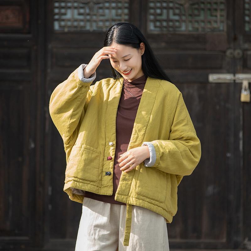 入荷 中綿ジャケット レディース 中綿コート ダウンコート 前開き アウター 無地 カジュアル シンプル 保温 おしゃれ ファション フェミニン