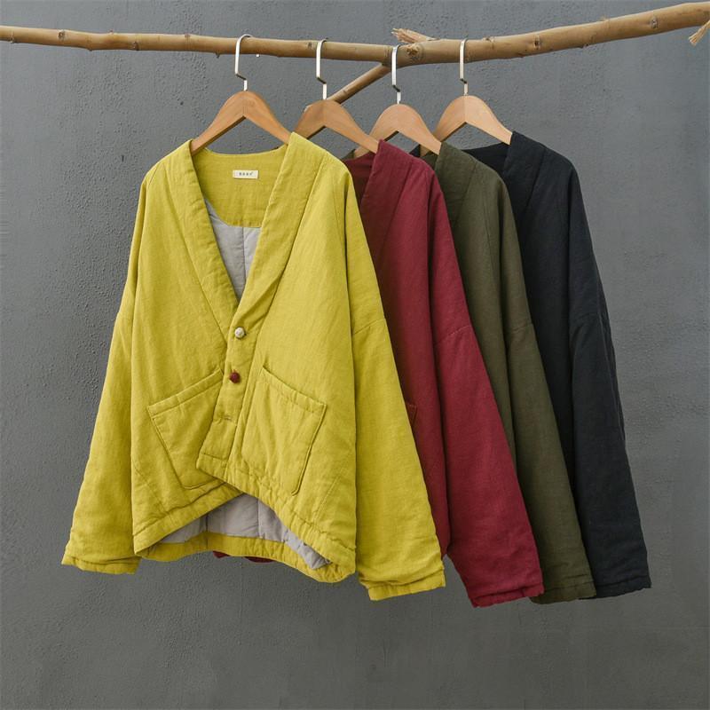 入荷 中綿ジャケット レディース 中綿コート ダウンコート 前開き アウター 無地 カジュアル シンプル 保温 おしゃれ ファション フェミニン