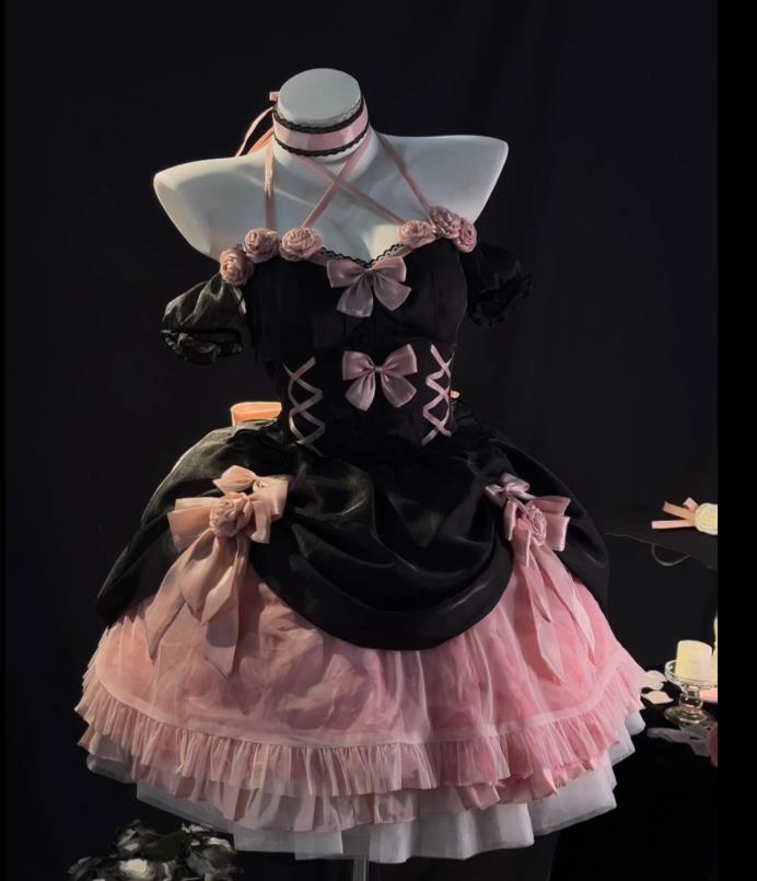 【大好評!最安値挑戦!】ホビー Lolita ロリータ コスプレF553 【大好評!最安値挑戦!】ホビー Lolita ロリータ コスプレF553