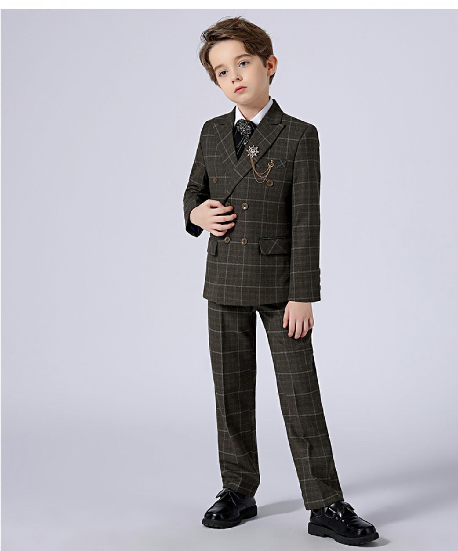 季節限定上品 子供スーツ Kids suits 男の子 チェック柄子供服 スーツ 3点&6点セット 入学式 上下セット ジュニア キッズ 入園式スーツ 男児スーツ 結婚式 発表会 卒業式 花婿の介添え 季節限定上品 子供スーツ Kids suits 男の子 チェック柄子供服 スーツ 3点&6点セット 入学式 上下セット ジュニア キッズ 入園式スーツ 男児スーツ 結婚式 発表会 卒業式 花婿の介添え