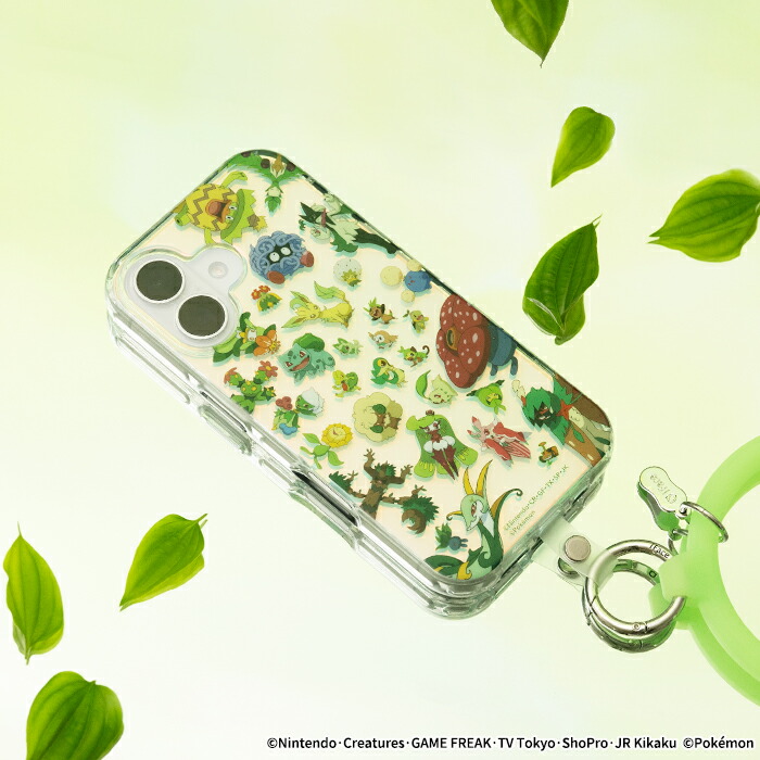 ポケモン Hamee Latootoo iPhoneケース ガーデン Qoo10] Hamee ポケモン iPhone17ケース クリア