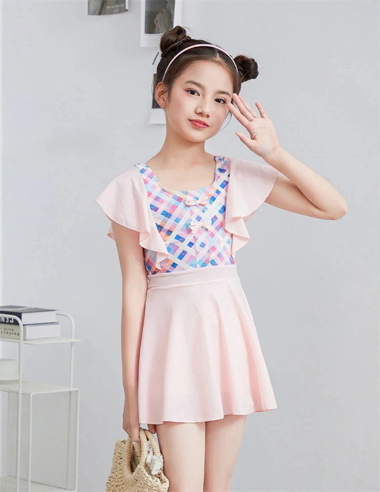 女の子 水着 ワンピース 子ども 水着 女児用 水着 みずぎ ワンピース 子供 スクール 学生 水着 水遊び ビーチ 温泉 子ども ワンピース 水着 キッズ 水着 ジュニア 水着 可愛い ピンク ブ