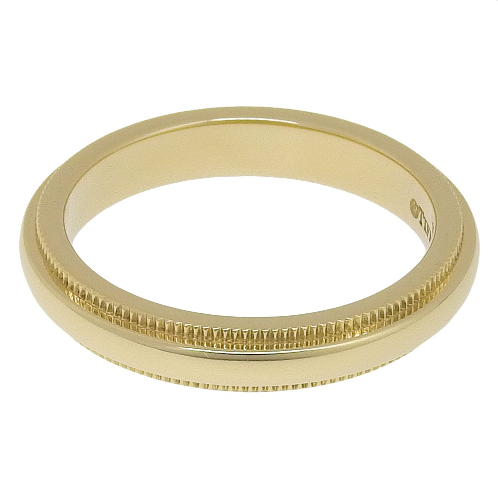 ミルグレイン リング・指輪 K18イエローゴールド 7号 約3.9g レディース 中古品 Aランク ミルグレイン リング・指輪 K18イエローゴールド 7号 約3.9g レディース 中古品 Aランク