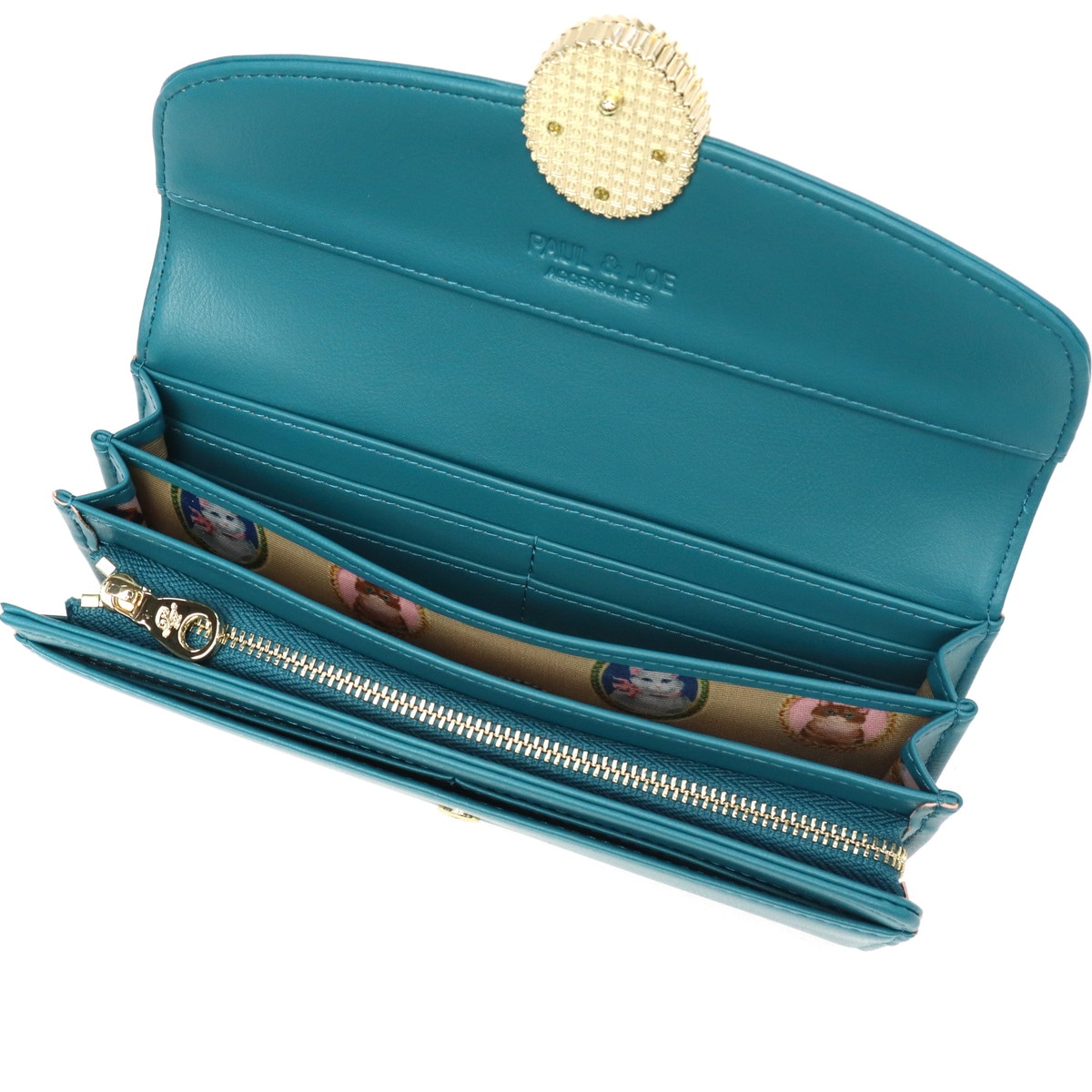 長財布 ブランド 大容量 かぶせ 財布 カード 小銭入れ 合皮 かわいい 可愛い おしゃれ 上品 猫 ねこ CAT BROOCH かぶせ束入れ PJA-W1171 長財布 ブランド 大容量 かぶせ 財布 カード 小銭入れ 合皮 かわいい 可愛い おしゃれ 上品 猫 ねこ CAT BROOCH かぶせ束入れ PJA-W1171