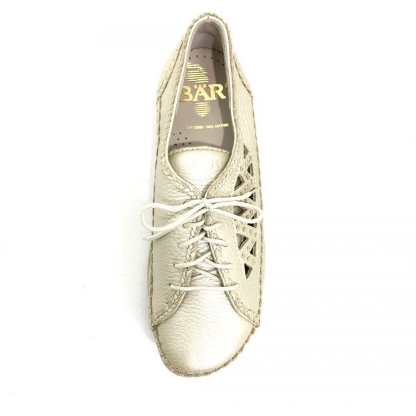 BAR 定価2.1万 人間工学に基づいた靴 高級本革 コンフォートシューズ ベアー 25.3cm22211656スニーカー