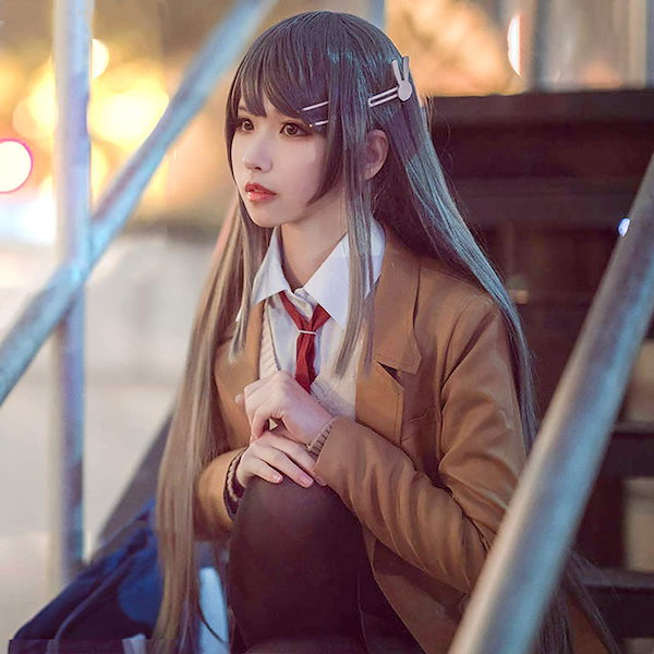 Qoo10] 青春ブタ野郎シリーズ 桜島 麻衣 コスプ