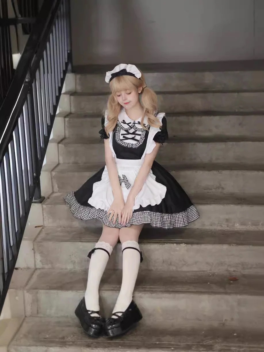 【2025新作】正規品クリスマス甘美洋服ロリータ小ローリーメイド服cos演出服メイド服