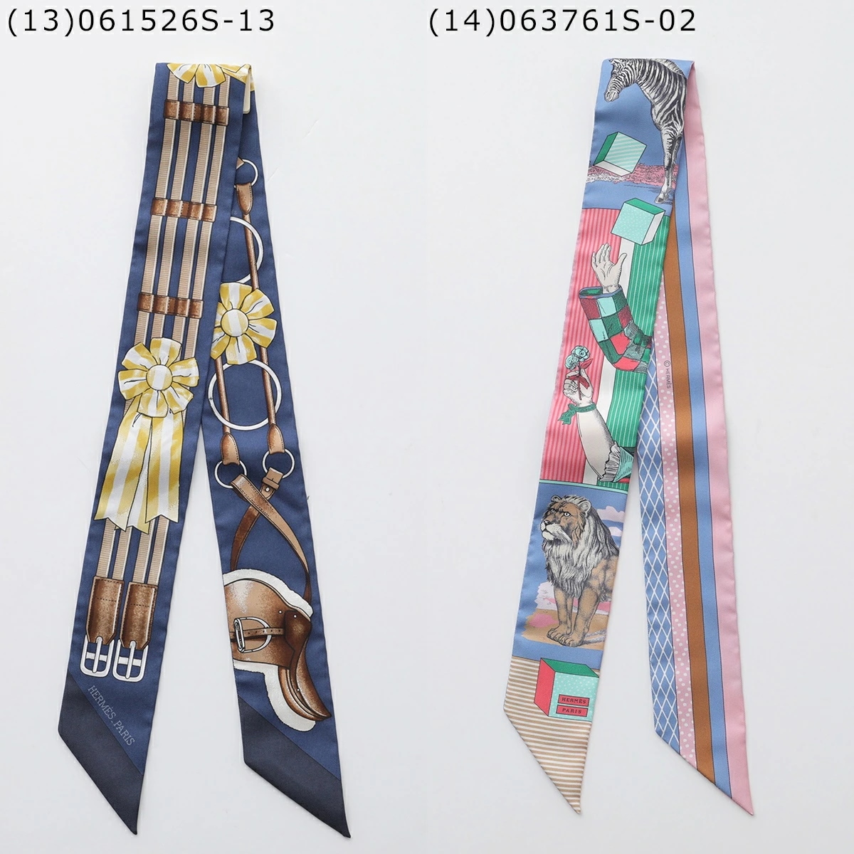 HERMES ツイリー スカーフ　BRIDES & GAIA ケース付き HERMES エルメス ツイリー スカーフ 061356S レディース